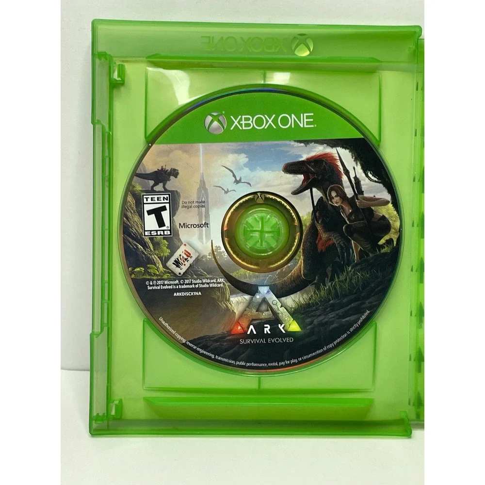 Ark Survival Evolved Xbox One Video Game Studio Wildcard Action Adventure Disc
